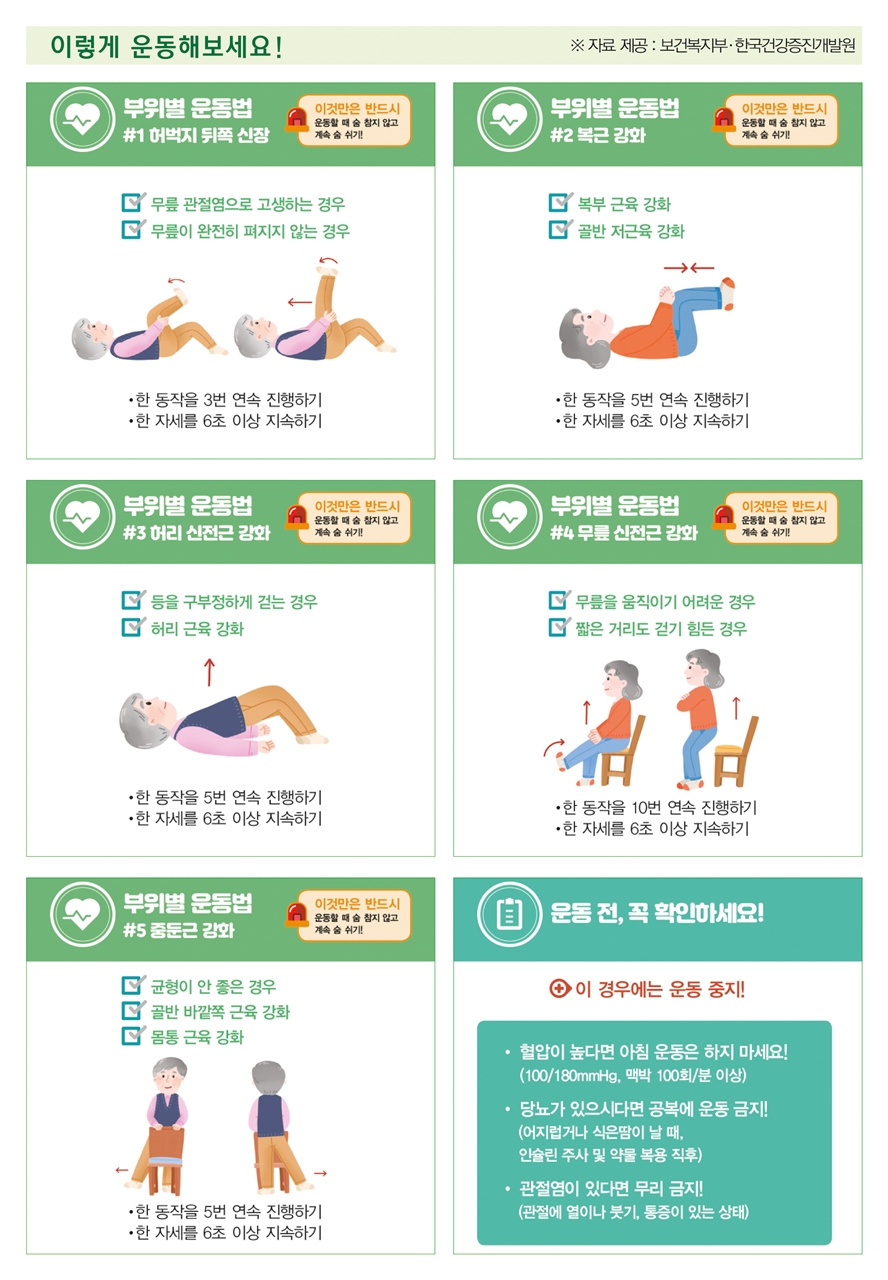 25면 이렇게 운동해보세요 그림합체